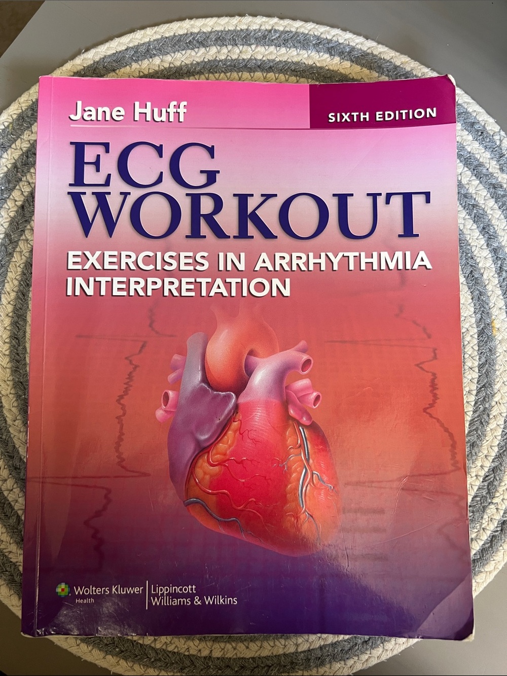Jane Huff ECG Workout - Pink to Purple Medical Textbook